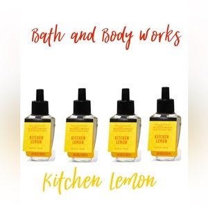 Bath and Body Works Kitchen Lemon Wallflowers Fragrance Refill